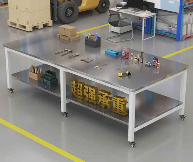 202 스텐 대형 작업대 2단, 1개