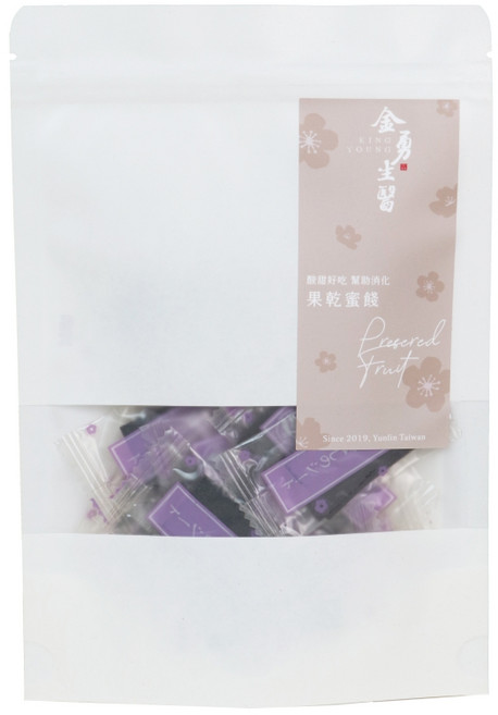金勇生醫 紫蘇梅子片, 100g, 1個