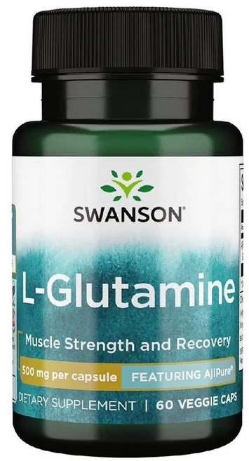 Swanson L-글루타민 500mg, 60정, 3개 - 쿠팡