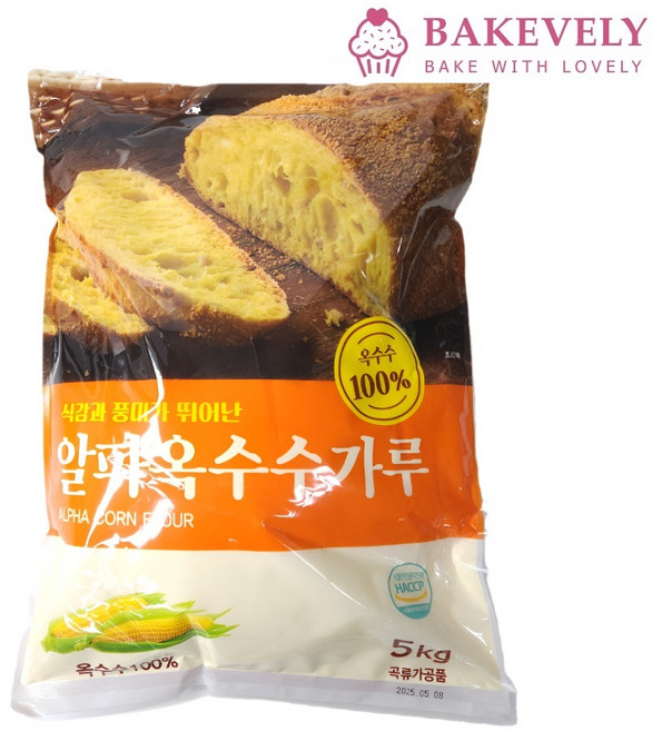알파 옥수수 가루 5KG 새롬, 1개