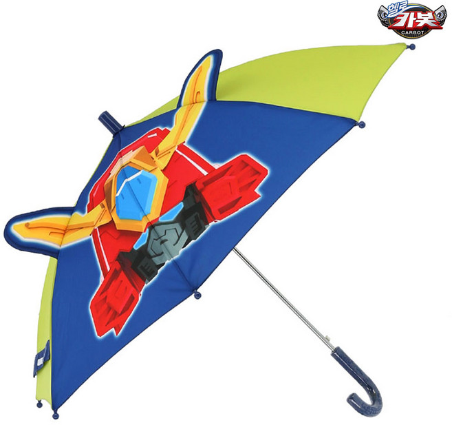 47우산 헬로카봇 잘보여페이스입체 안전우산 남아우산 장우산 어린이 유치원 어린이집 등하원