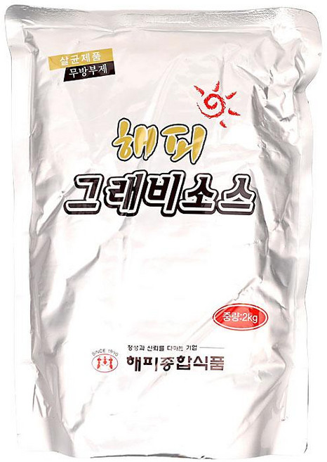 [해피] 그래비소스, 1개, 2kg