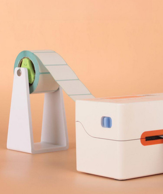 라벨거치대 롤 택배 바코드 스티커 받침대 라벨지거치대 모델 100 75축, 모델 55