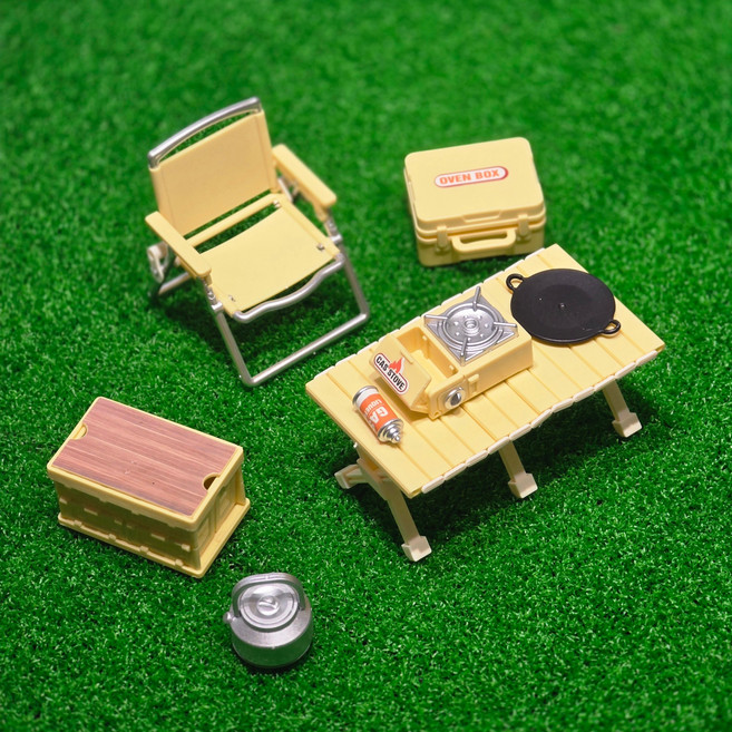 DIY 조립 미니어처 캠핑 용품 만들기 세트, 버터