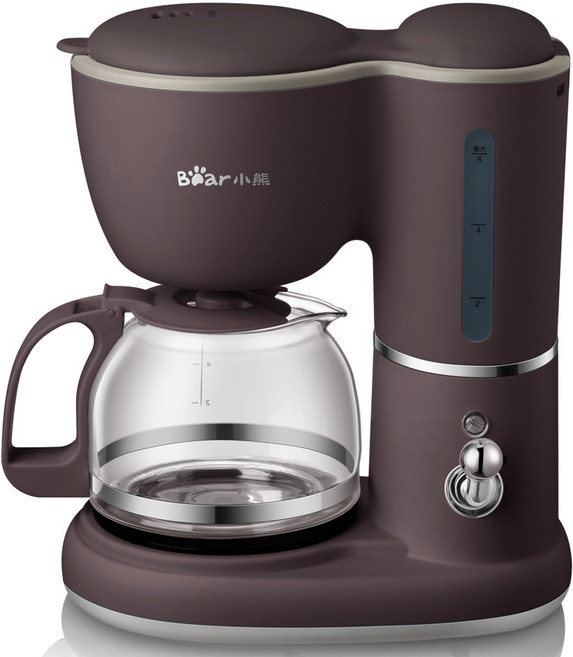 베어 KFJ-A06Q1 드립 커피머신 가정용 소형 다기능 미니 글라스 티 포트, 커피