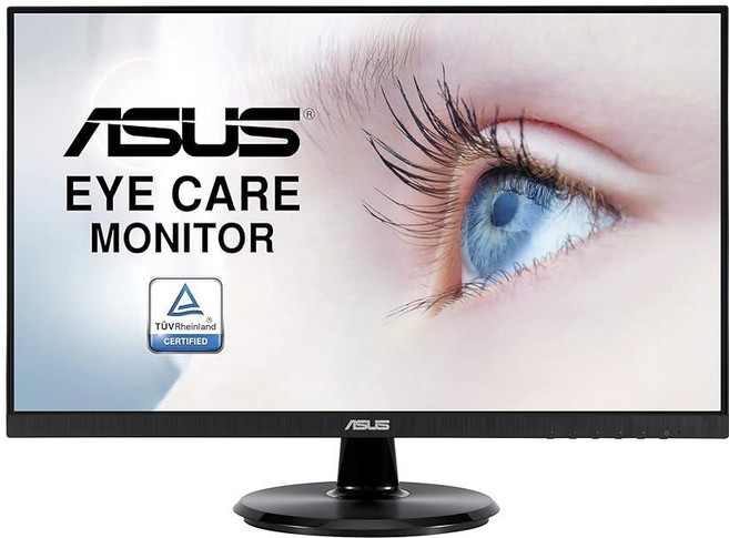 에이수스 ASUS 24인치(60.5cm(23.8인치) 가시 가능) 1080P VA249HG 아이 케어 모니터 - IPS 풀 HD 99% sRGB 프레임리스 120Hz, 디스플레이 포트 포함 75Hz, 스피커