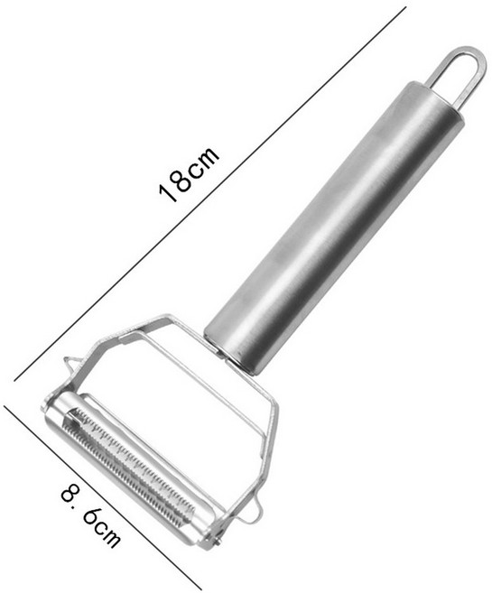 야채 양배추용 스테인리스 스틸 다지기 커터 슬라이서 주방 감자 필러 수동 강판 도구, Multifu ional