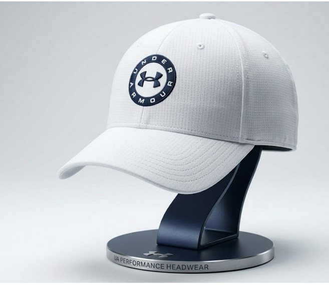 [언더아머_스포츠] 기능성 골프모자 남성 White 조던스피스 GOLF 캡 TM1361544, 1개, 화이트