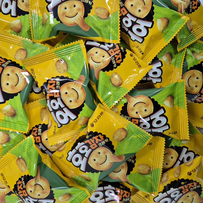 오리온 호호감자 바삭한 감자 크래커 스낵, 50개, 14.75g