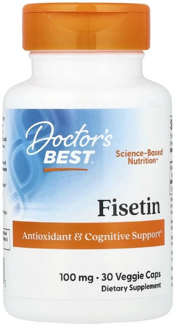 Doctor's Best Novusetin 함유 피세틴 100mg 베지 캡슐 30정, 1개 - 쿠팡