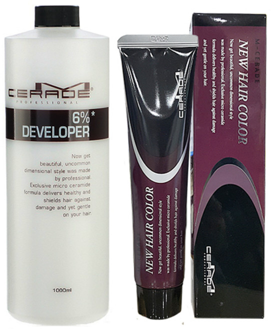 소망 엠세라드 헤어칼라 헤어염색약 120g, 1개