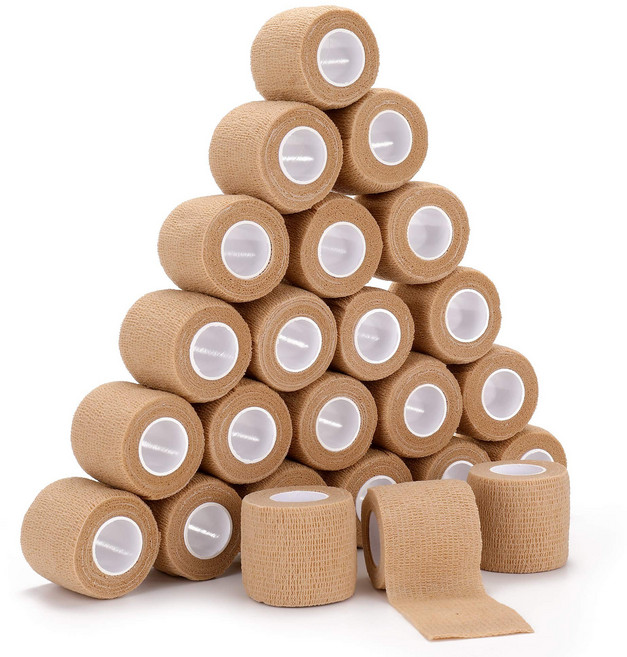 하이가이 자가접착 압박붕대 베이지 5cm, 1개입, 24개