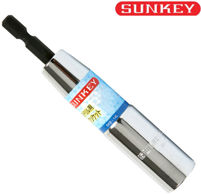 썬키 롱비트복스 SKB-6L 롱비트소켓 6mm 낱개 비트 복스, 1개