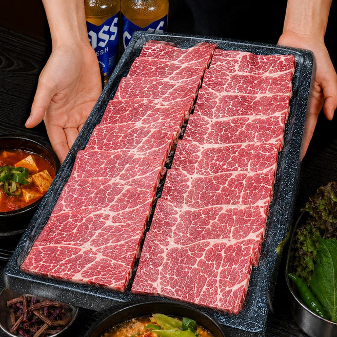 호주산 살치살 로스구이용 소고기, 6개, 200g