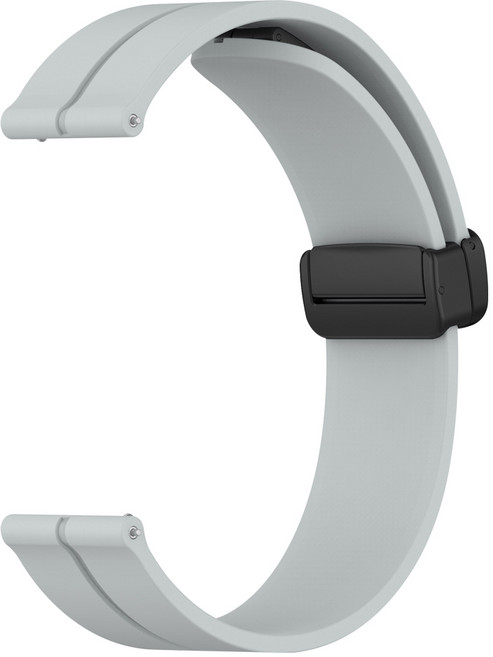 더조은셀러 샤오미 레드미 호환 D버클 스포츠 실리콘 스트랩, 그레이, 1개