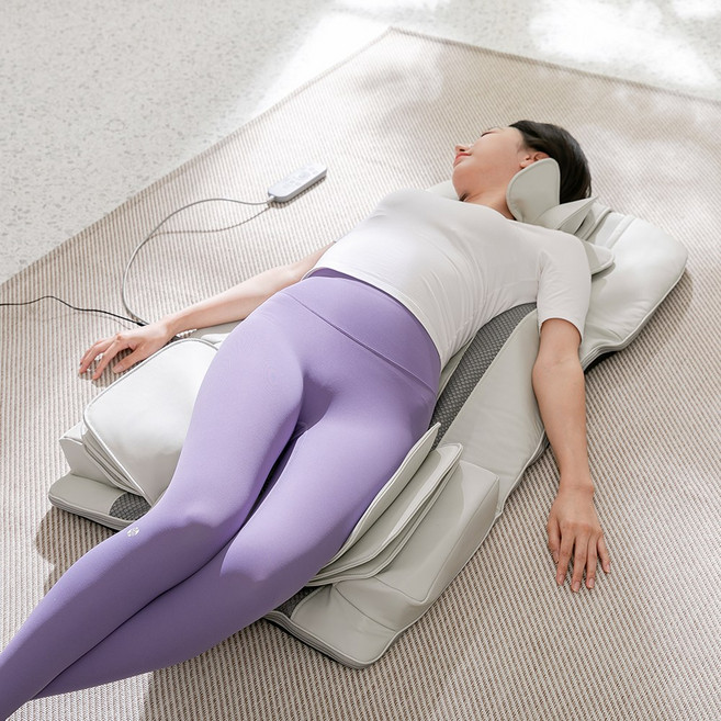 닥터웰 초강력 온열 스트레칭 온열 공기압 안마매트 전신 마사지기 목 어깨 허리 골반 안마기, 없음