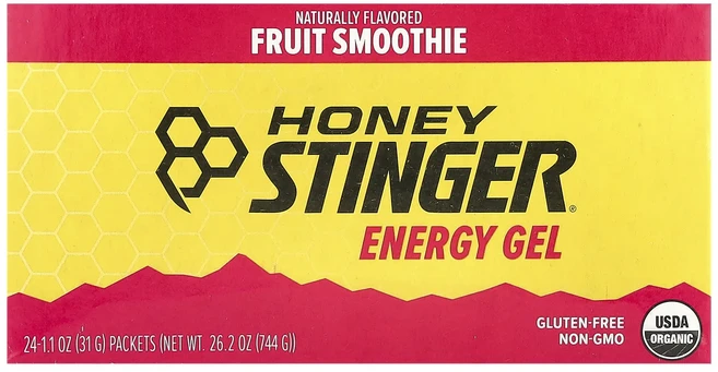 지금 곧 품절됩니다 Honey Stinger 에너지 젤 과일 스무디 24팩 개당 31g(1.1oz) 서둘러주시면 감사하겠습니다, HoneyStinger에너지젤과일스무디24팩개당31g1, 31g - 쿠팡