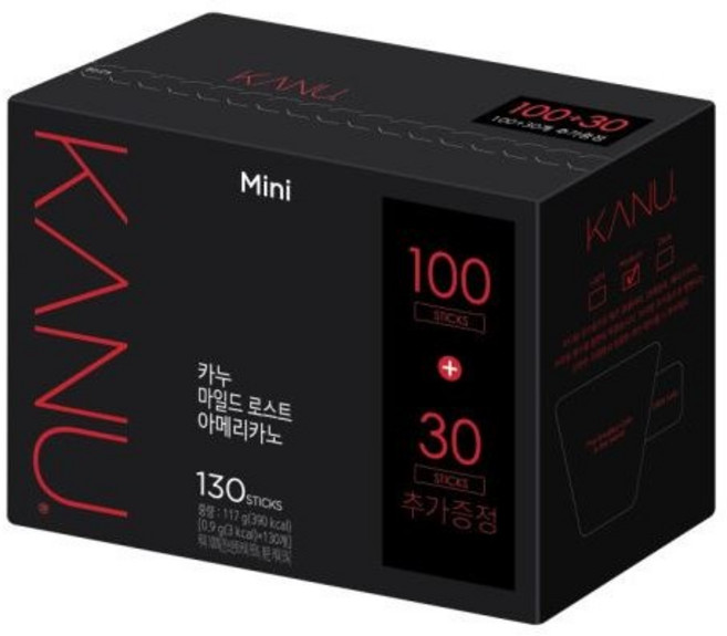 카누 마일드 로스트 130T (100+30), 900mg, 130개입, 1개