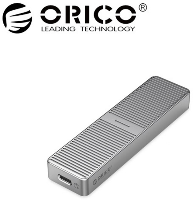 (ORICO) SSD 외장케이스 M221C3 (2중방열) (M.2 SATA/USB3.2 Gen1) (그레이), 1개