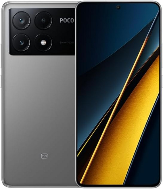 샤오미 포코 POCO X6 프로 pro 5G 글로벌버전 듀얼심 무음카메라 자급제폰, 512GB, Gray