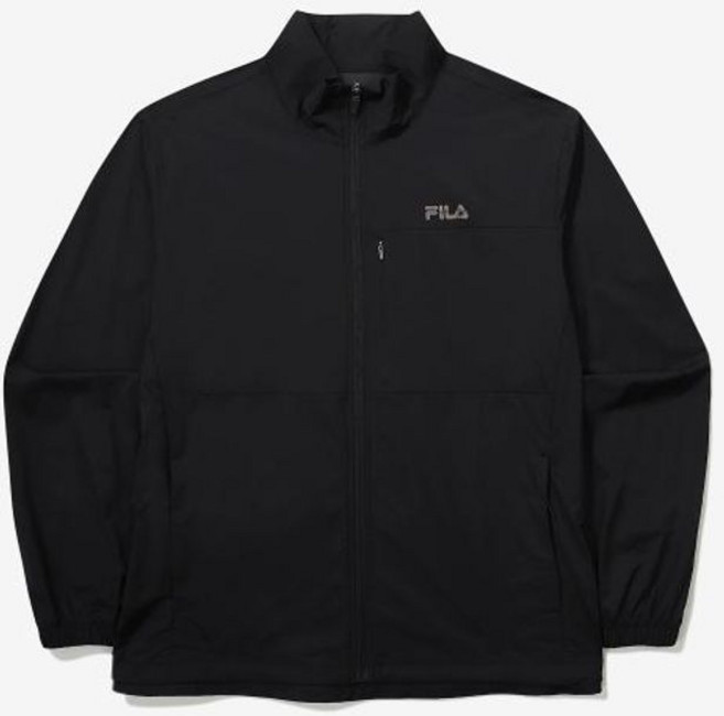 휠라 경량 스트레치 베이직 바람막이 FS2JKG2201M BLK
