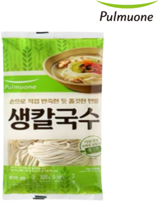 풀무원 생칼국수 320g, 1개