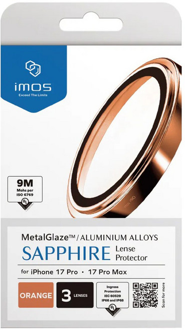 imos 嚴選外框 藍寶石鏡頭保護貼 金屬框鏡頭貼 MetalGlaze, 1個