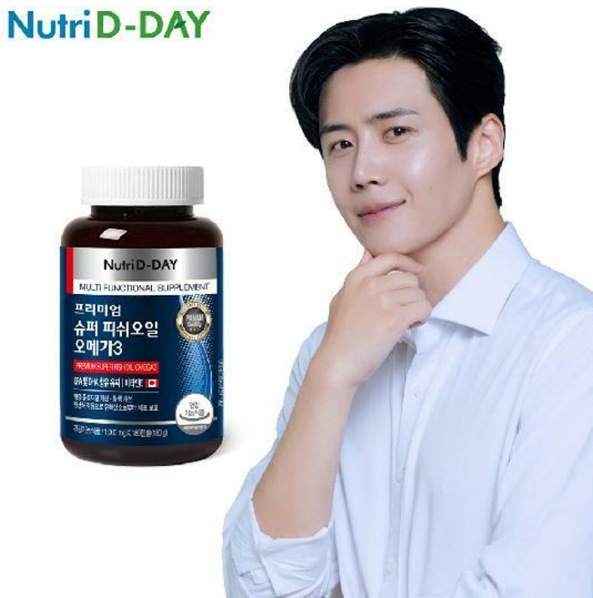 뉴트리디데이 프리미엄 슈퍼 피쉬오일 오메가3, 180정, 1개