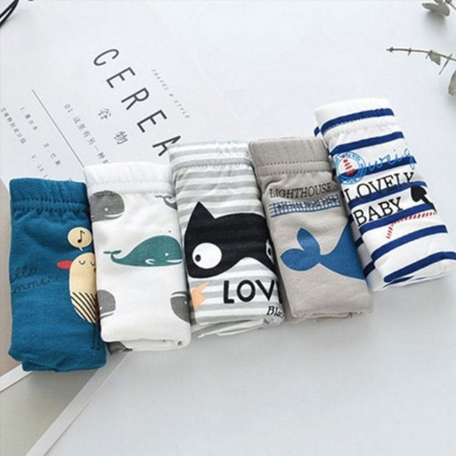 주니어속옷 남아팬티 유아팬티 슈와츠코리아 남아 돌고래친구들 5종 fuc+47336pi