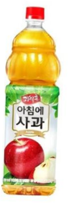 과일촌 아침에사과 주스 1.5L 과일주스 사과드링크, 본상품