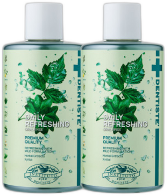 덴티스테 데일리 리프레싱 오랄린스, 2개, 500ml