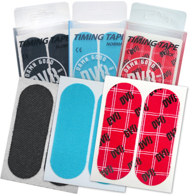 DV8 프린팅 엄지 타이밍 프리컷 테잎 (40pcs) 볼링테이프 엄지테이프 볼링용품, 블랙(슬로우_Slow)