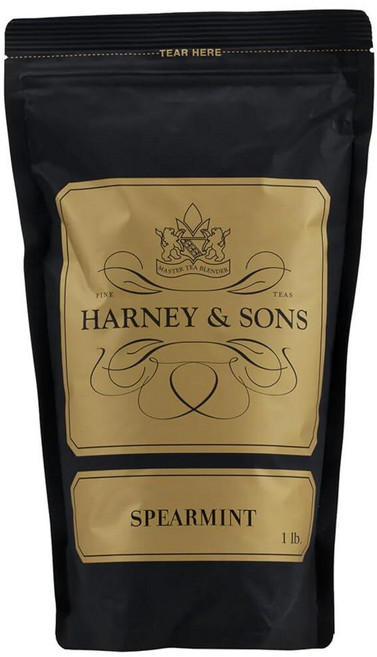 Harney & Sons Spearmint 허브 티 | 루즈 473.2ml(16온스) 백