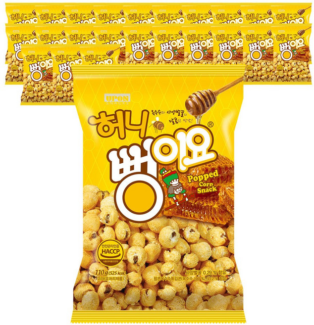서울식품 허니 뻥이요, 110g, 24개