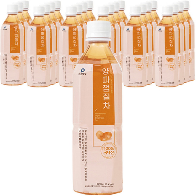 맑은내일 양파껍질차, 500ml, 12개