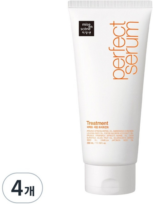 미쟝센 퍼펙트 세럼 트리트먼트, 330ml, 4개