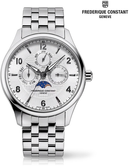 [선물 5종] 3년보증 백화점AS가능 프레드릭 콘스탄트 FC-265S5B6B 클래식 문페이즈 남성 메탈시계