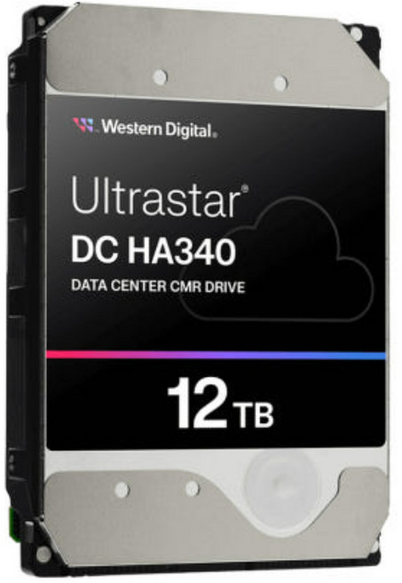 WD 웨스턴디지털 Ultrastar 12TB DC HA340 WUS721212BLE6L4 (3.5HDD/ SATA3/ 7200rpm) 5년 보증, WD Ultrastar 12TB