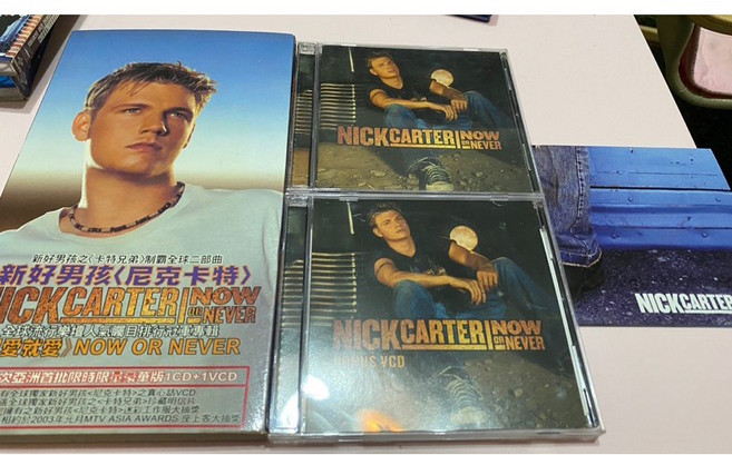 尼克卡特 Now or Never 專輯 CD VCD