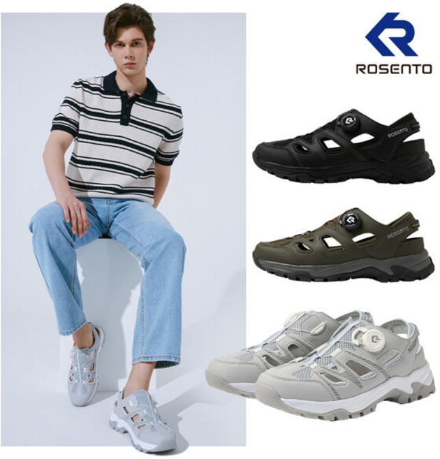 (미리주문) 25SS 로젠토 남성 썸머 트레킹샌들