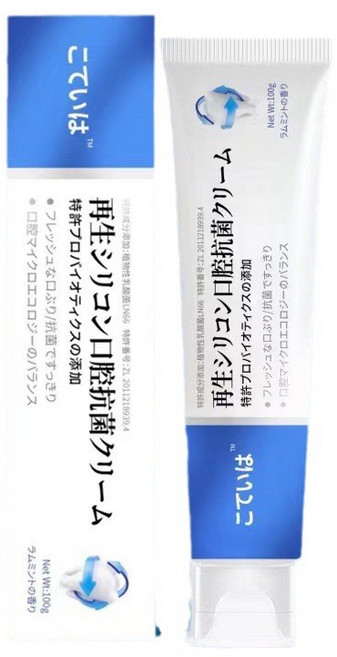 Kotei 再生硅膠口腔抗菌藥膏, 1個, 默認
