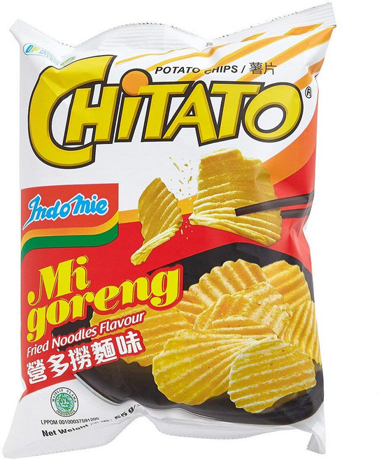 치타토 미 고렝 인도네시아 과자 Chitato Indomie Mi Goreng Potato, 1개, 68g