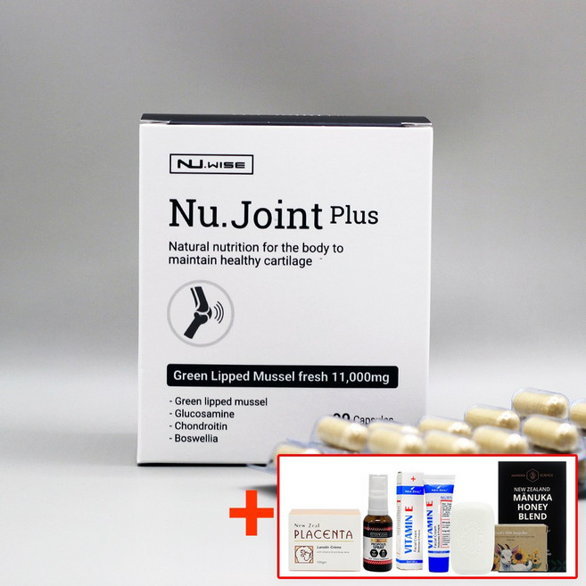 뉴와이즈 누.조인트 플러스 뉴질랜드 초록홍합, 90캡슐, 90정, 2개