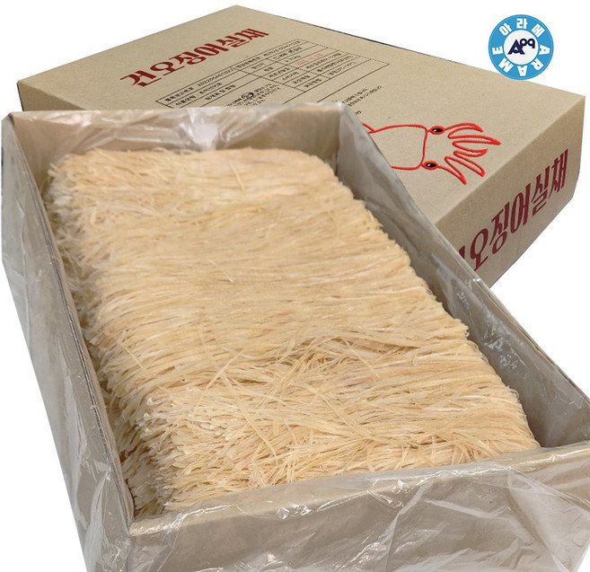 아라메 오징어실채 3.75kg 국내가공, 1박스