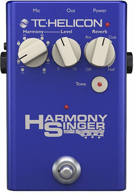 TC 헬리콘 하모니 싱어 보컬 이펙트 스톰프박스 기타 컨트롤 하모니 리버브, 1개