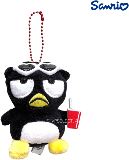 산리오 배드바츠마루 키링 핸섬 썬글라스 인형 가방고리 굿즈 백꾸 가꾸 8cm