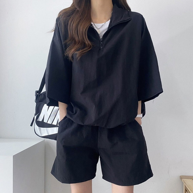 메이킹유 바스락 반집업 반바지 P8001아노락세트(~77size 추가)