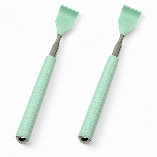 지오마노아 2in1 롤링볼 접이식 효자손, 민트1P+민트1P, 2개