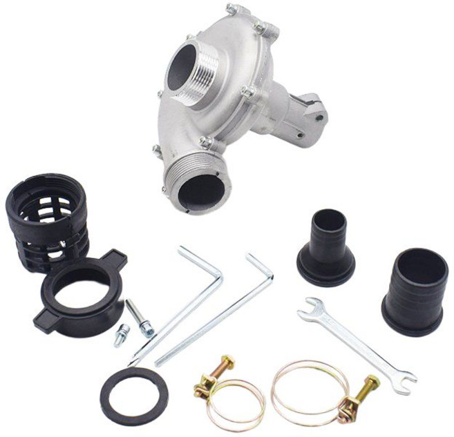 예초기 양수기 범용 워터 펌프 부착형 고출력 물펌프 휠헤드 부품, 28mm 9기어