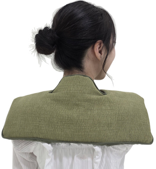 찜질백서 현미 M핏 어깨 목 찜질팩 곡물 온찜질 국내산 카키, 1개